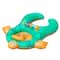 Swim Central 3ft. Green & Orange Turtle Baby & Mom Inflatable Swimming Pool Seat